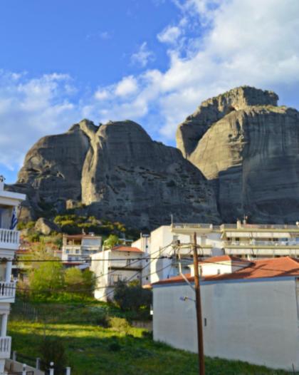 Апартаменты Meteora Family House Калампака Экстерьер фото